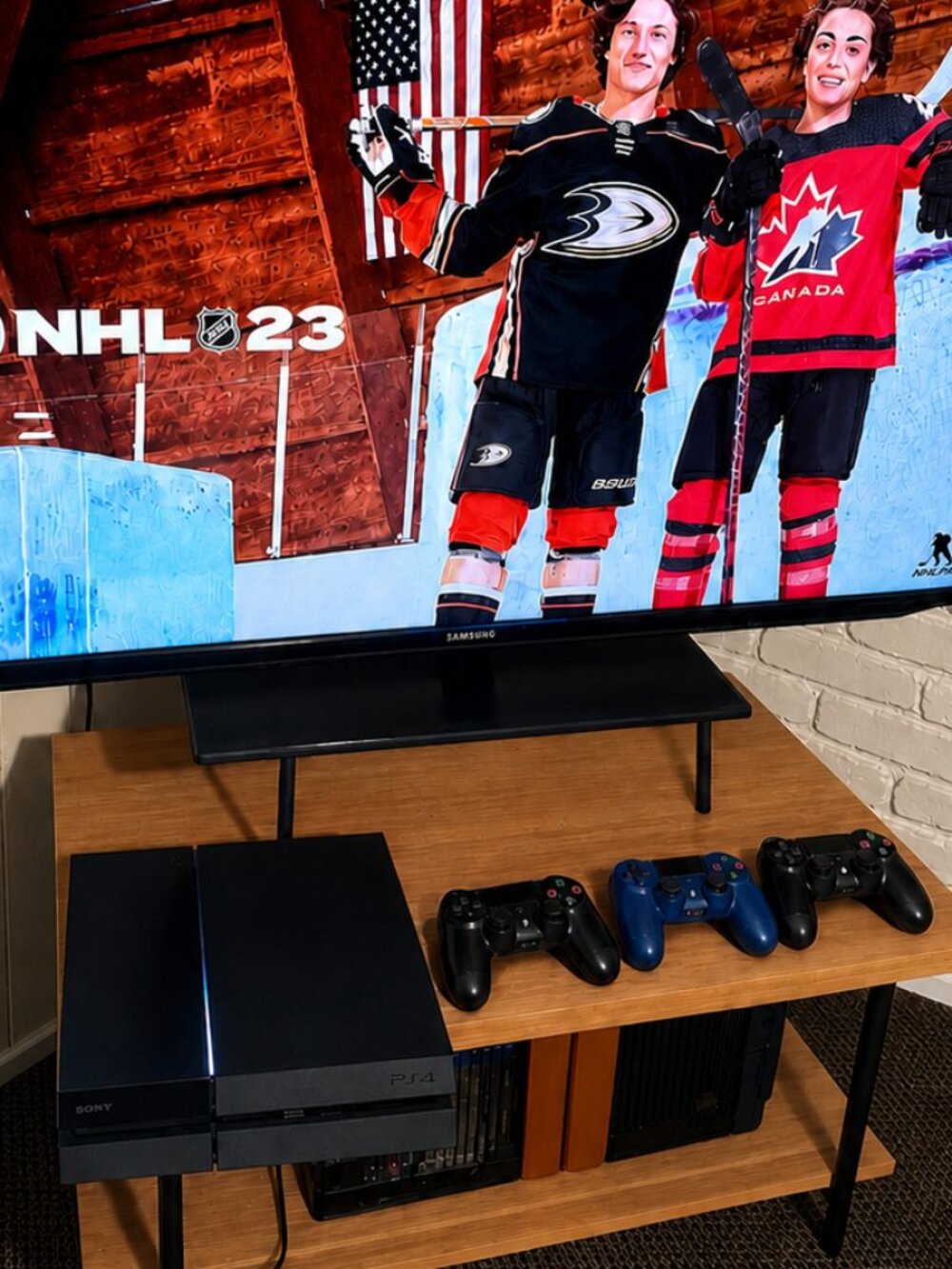 PS4 Sony PlayStation 4 Bundle + 5 Controllers | Tested & Working